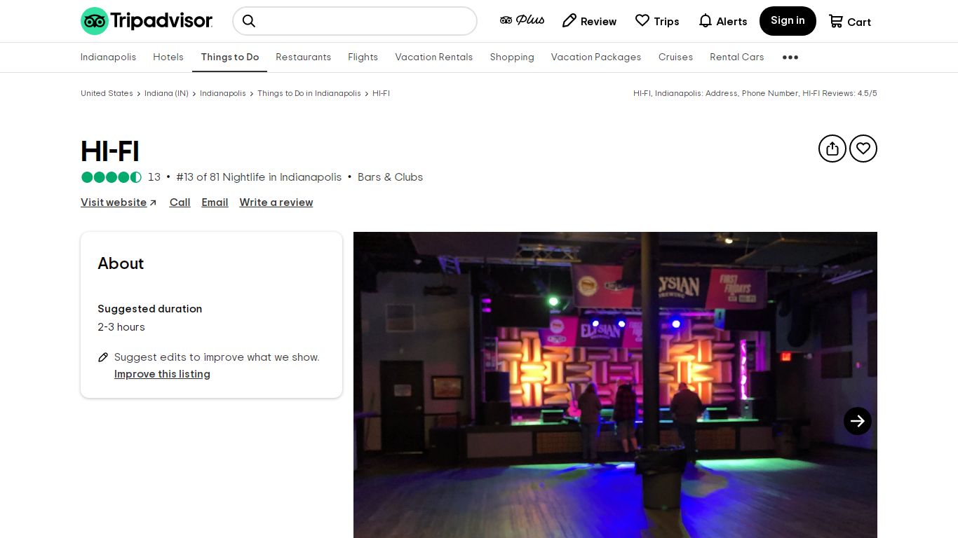 HI-FI (Indianapolis) - All You Need to Know BEFORE You Go - Tripadvisor